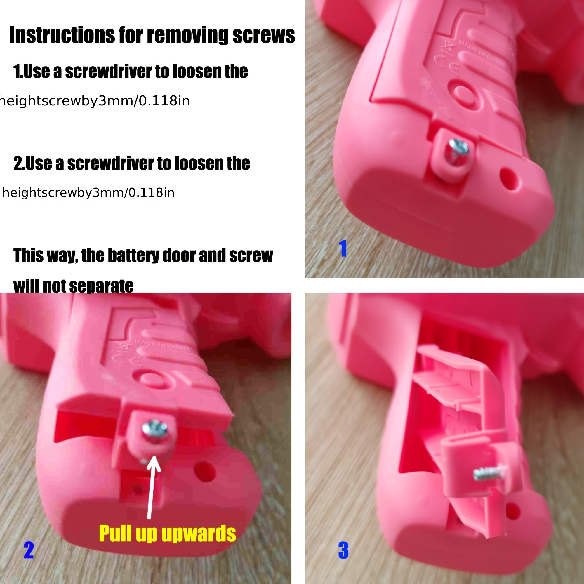 Kids Bubble Gun Toy with LED Lights, 10-Hole Plastic Blaster for Ages 3-12