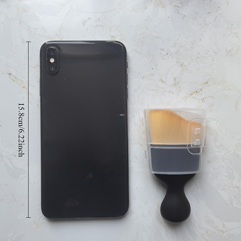 Juego de cepillos para detallar coches sin rayas con funda protectora para tablero y rejillas