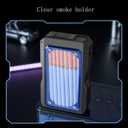 Unisex Metal Cigarette Case Holds Multiple Sizes Portable Gift