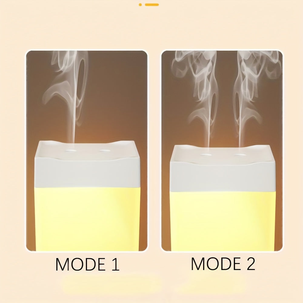 Ultrasonic Mini Aromatherapy Diffuser with LED Night Light USB Powered for Bedroom or Tabletop