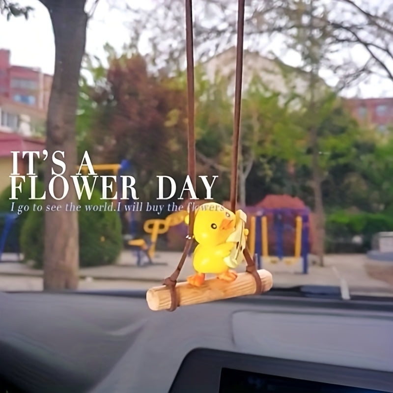 Avtomobil ichki bezaklari, siljish, o‘rdak, orqa ko‘rinish o‘zgartiruvchi, pendel, sariq