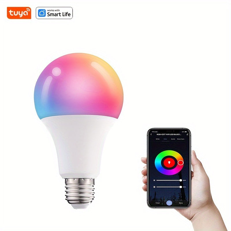 Wireless RGB Smart Light Bulb 10W App Control Indoor Dimmable LED