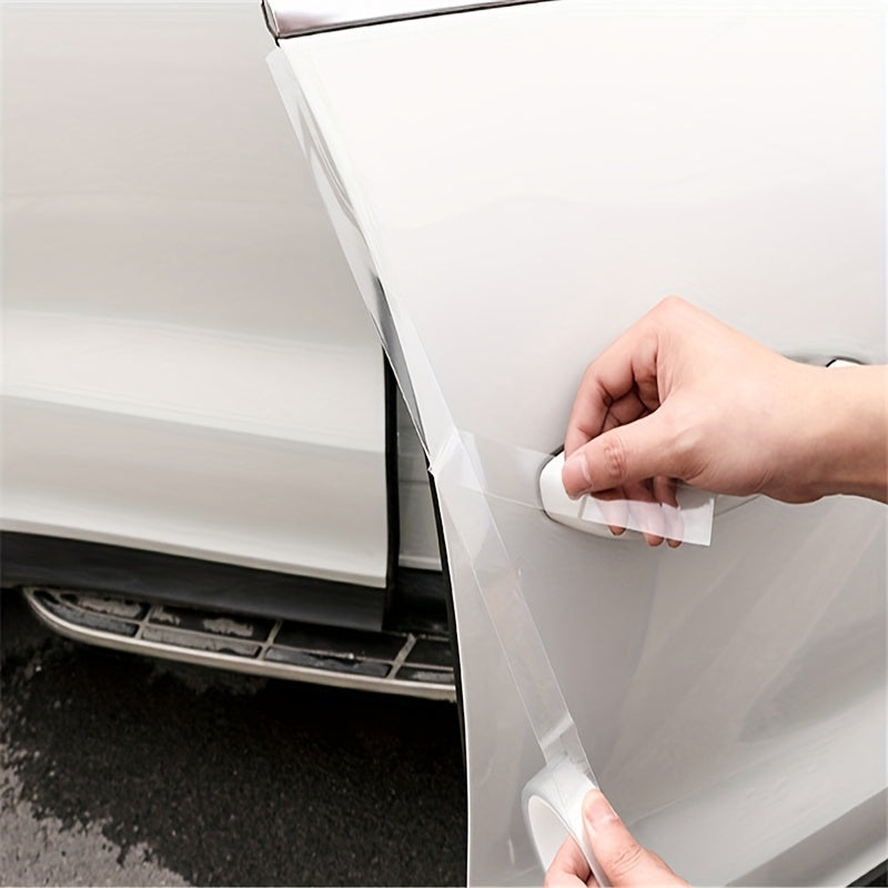 Transparan Avtomobil eshigi himoya qiluvchi stikerlar Nano lenta 5M qarshilikli chizishga qarshi chekka himoyachi
