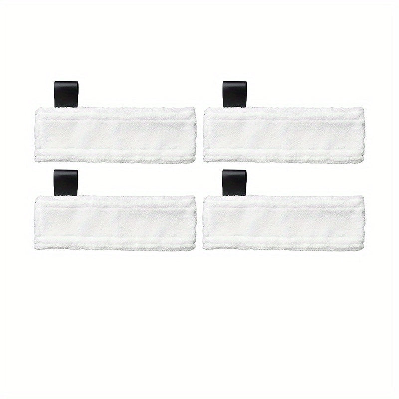 4-to'plam almashtirish yostiqchalari uchun bug'li mop, mato va plastmassa pol qo'shimchalari