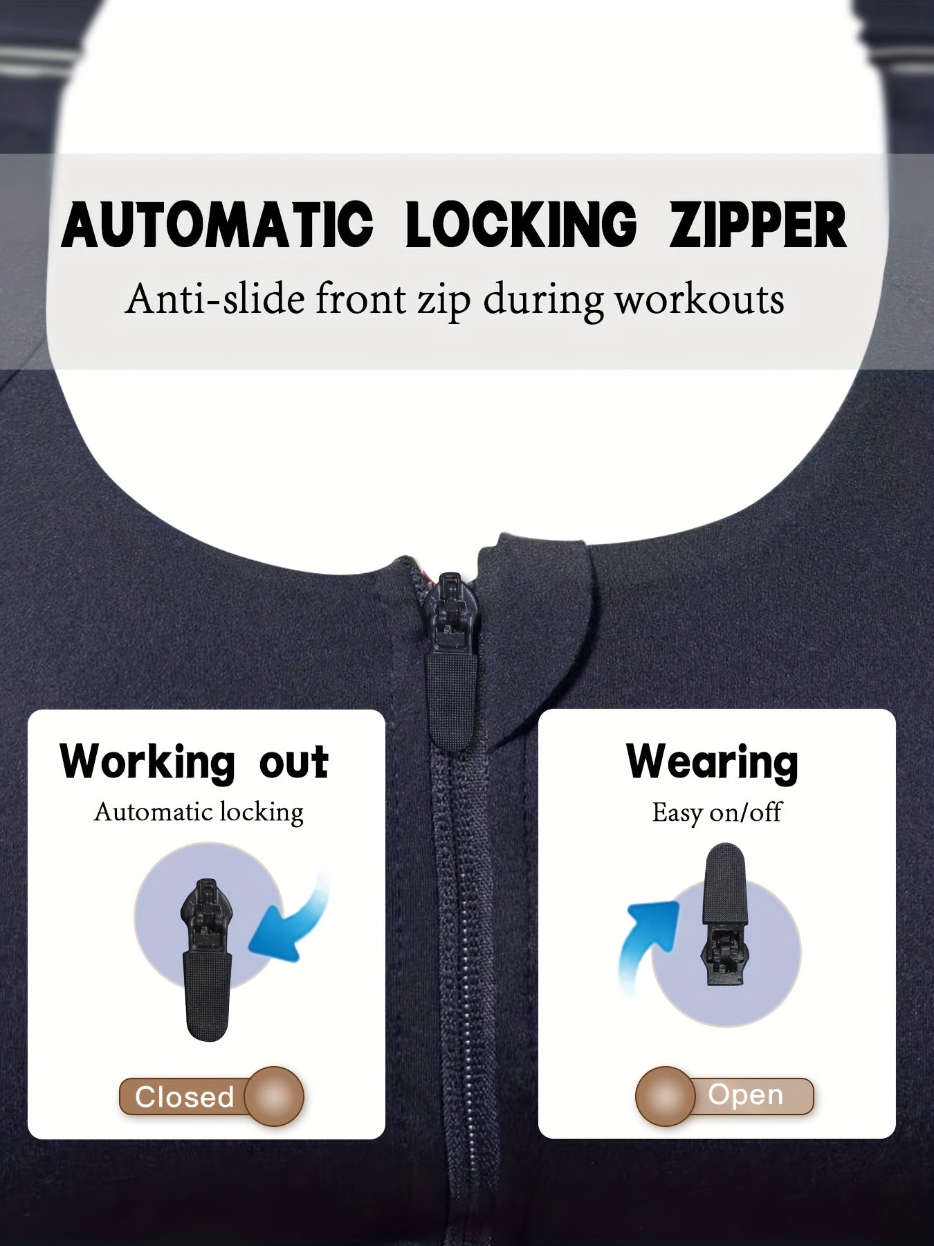 Plus-Size Women's High-Support Sports Bra with Adjustable Cross Back Black