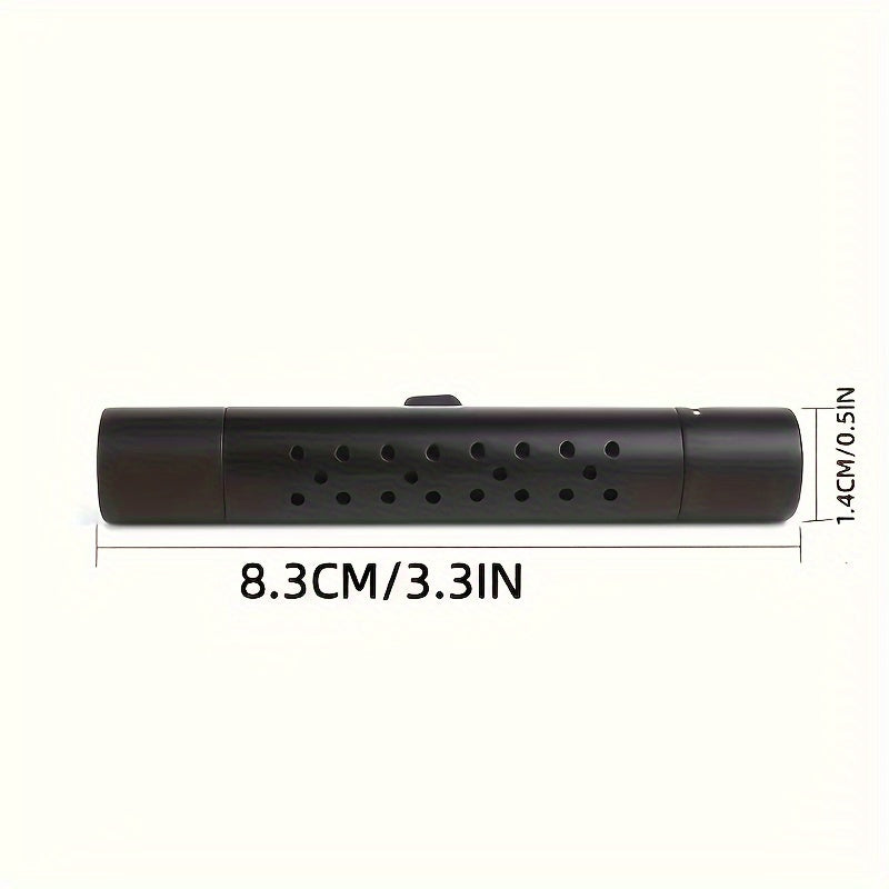 6 dona Avtomobil havo chiqishi uchun havo tozalovchi, qattiq aromaterapiya, uzoq davom etadigan, nafis