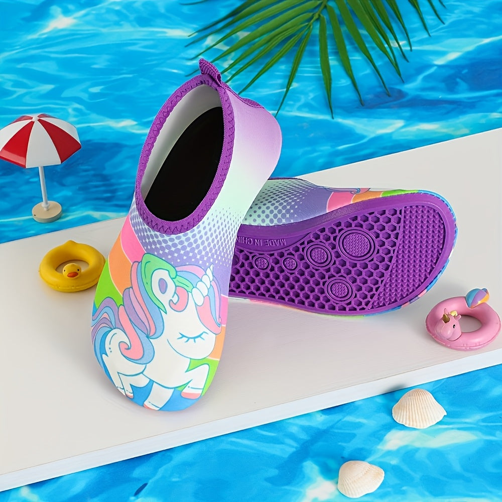 Girls' Quick-Drying Beach Shoes for Hiking Snorkeling Swimming Non-Slip