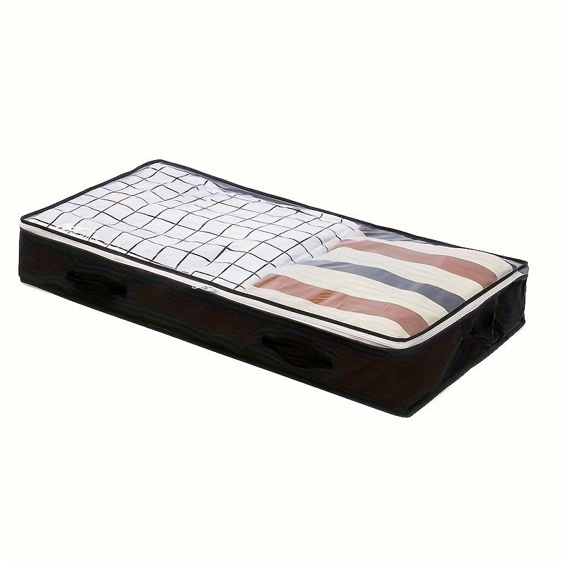 Extra Large Under Bed Storage Bag with Handles for Clothing Bedding Linens