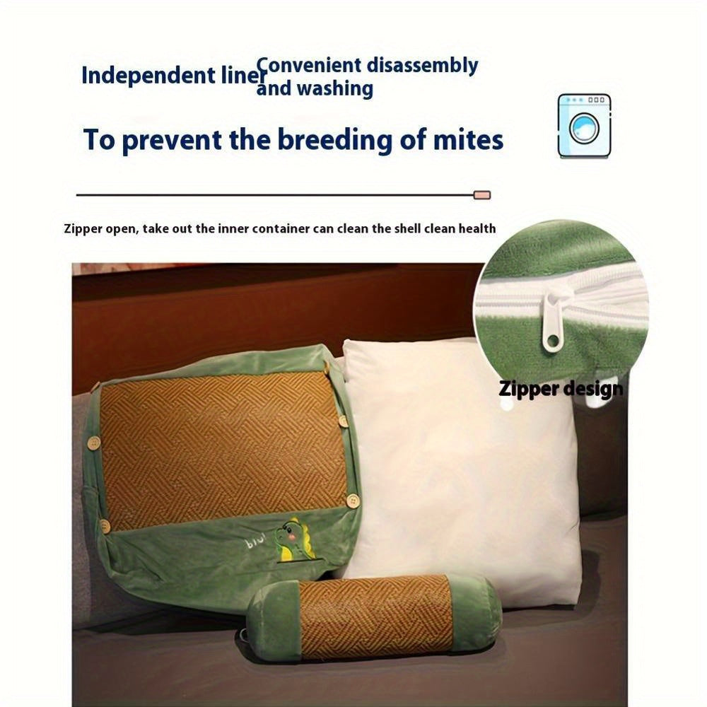 Pregnancy Pillow Summer Breathable Triangle Cushion for Bed and Sofa Removable Washable