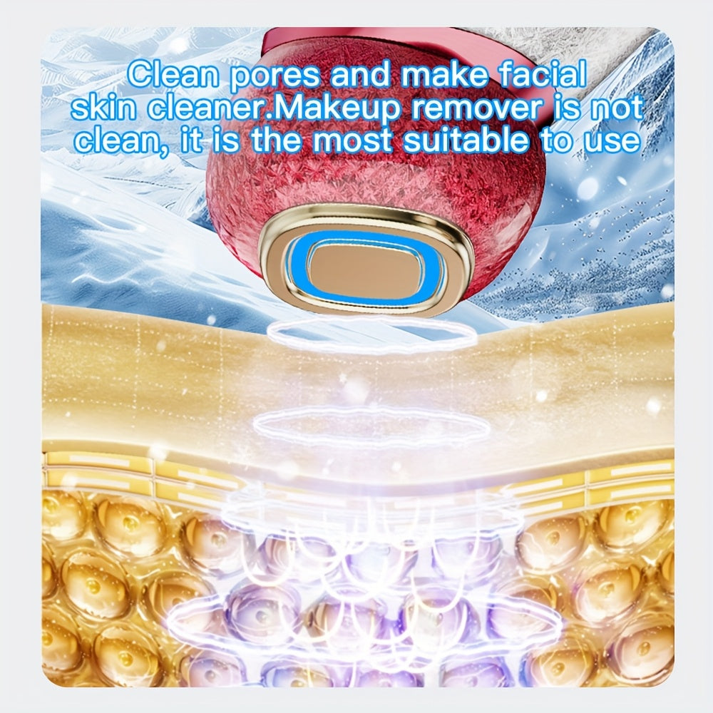 Multifunctional Beauty Device with Color Light Vibration Ice Warmth Modes for Skincare