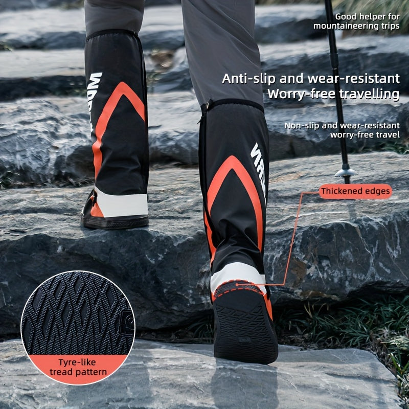 Reflective Waterproof Shoe Covers for Men and Women Non-Slip Rain Boot Protectors