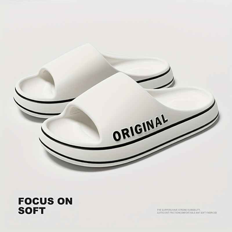 Женские тапочки-слипоны для душа, нескользящие, с амортизацией, для дома и улицы