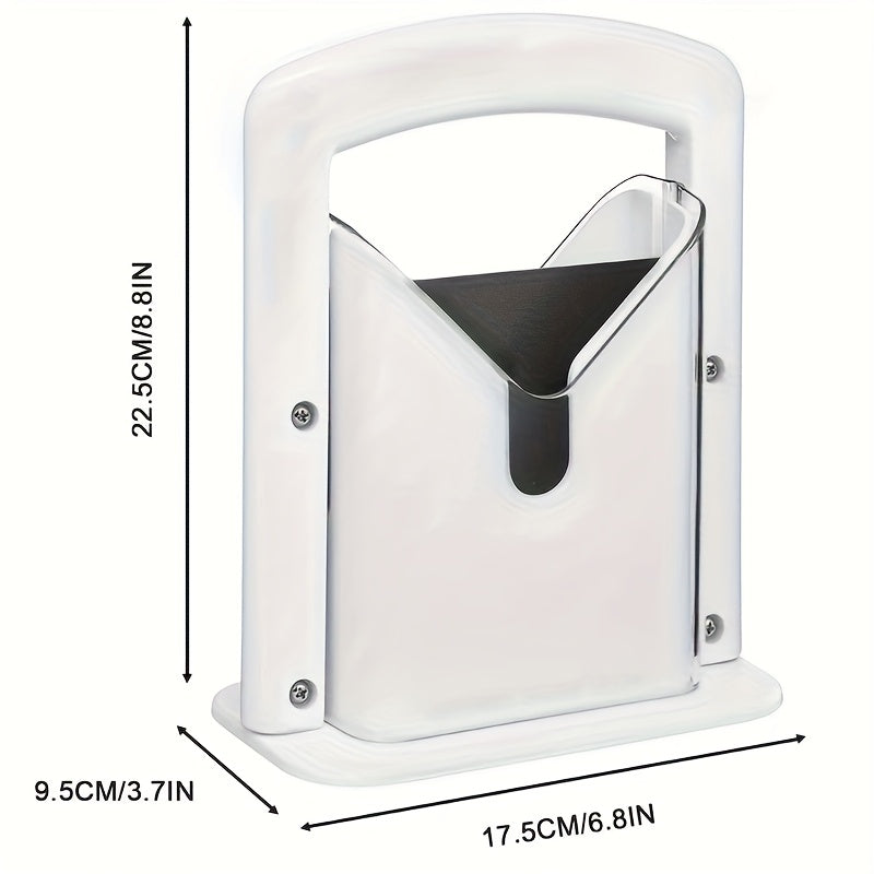 Qoʻlda ishlovchi Bagel kesgich, plastmassa oshxona asbobi, Pashka va kundalik foydalanish uchun