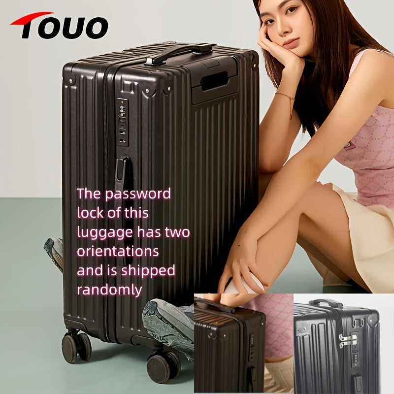 Hard Shell Luggage with Spinner Wheels and Combination Lock in Multiple Sizes
