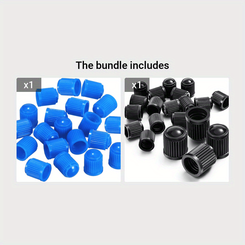 20 Piezas de tapas de polvo para válvula de neumático para coche, motocicleta, camión, bicicleta, negro, azul, verde