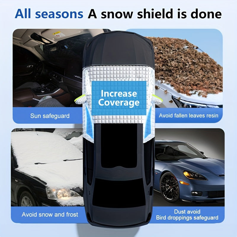 Universal Waterproof Windshield Snow Cover Sun Shade UV Resistant