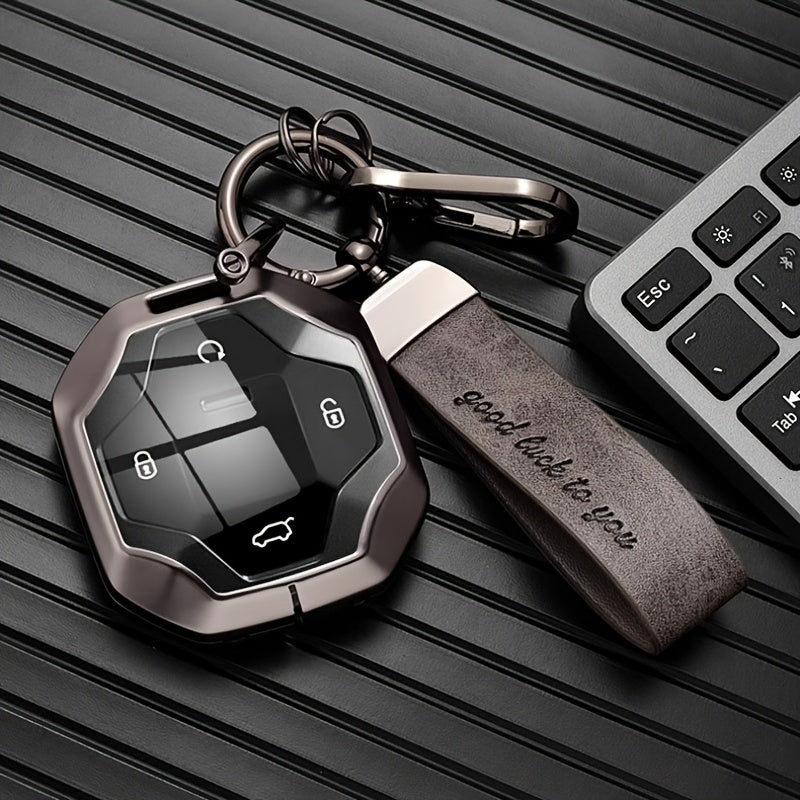 Luxury Zinc Alloy Key Case for Car Keys Travel Protection Holder