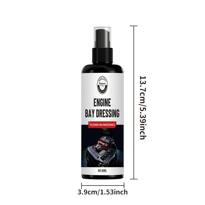 Спрей для восстановления пластика в моторном отсеке и его полировки для автомобилей и автодомов
