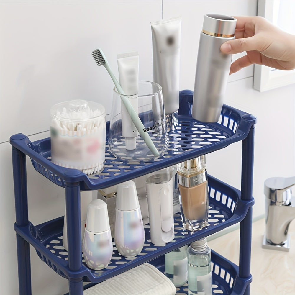 Bathroom Vanity Organizer Shelf for Makeup Toiletries and Sundries Storage