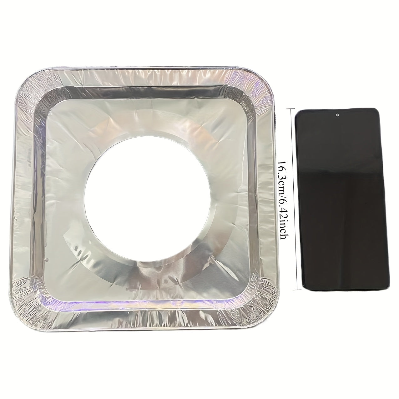 Одноразовые алюминиевые крышки для конфорок газовых и электрических плит, 18 или 54 штук