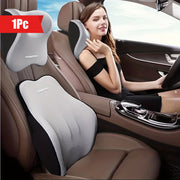 Car Lumbar Support Pillow Made from Memory Foam for Back Pain Relief