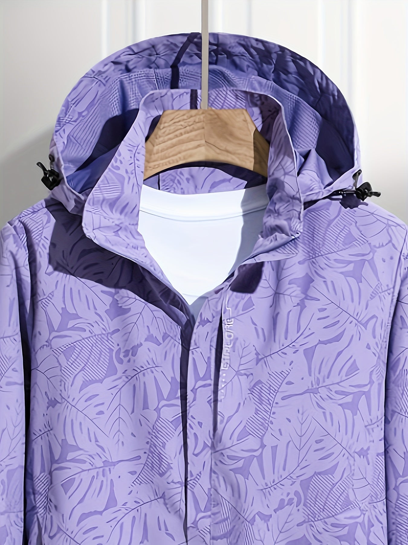 Women's Plus Size Winter Coat Floral Print Long Formal Outerwear with Pockets