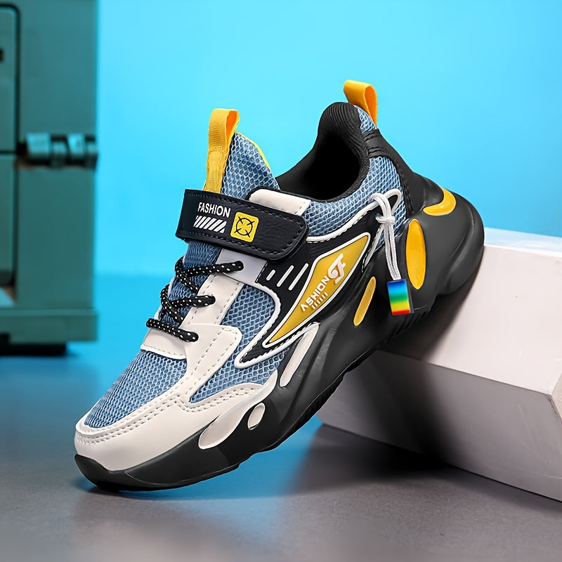 Boys' Athletic Sneakers Breathable Quick-Dry Non-Slip EVA Sole Low Top