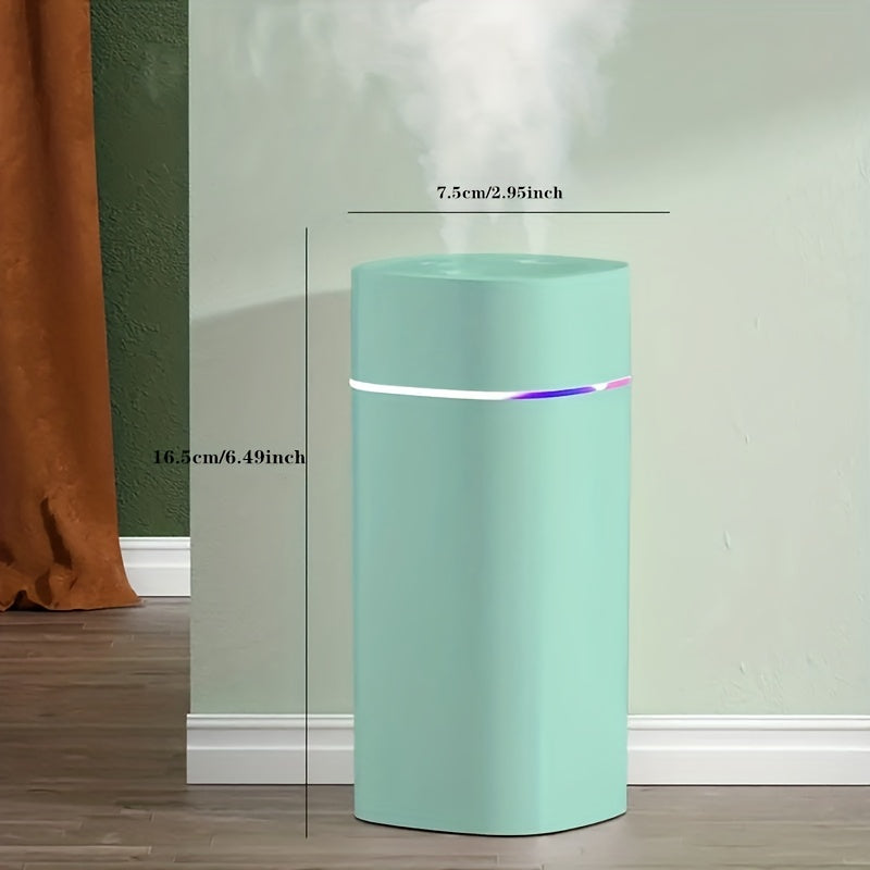 600ml Ultrasonik Mini Havo Namlagich, Sovutkich va Aroma Diffuser bilan Avtomobil, Uy, Ofis uchun