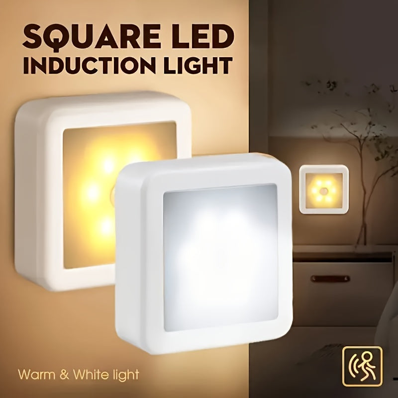 3/6 Pack Smart Motion Sensor Lights for Square Rooms Night Light with Sports Theme