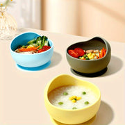 Kids Feeding Bowl Suction Non Slip Microwave Safe BPA Free Weaning Supplies