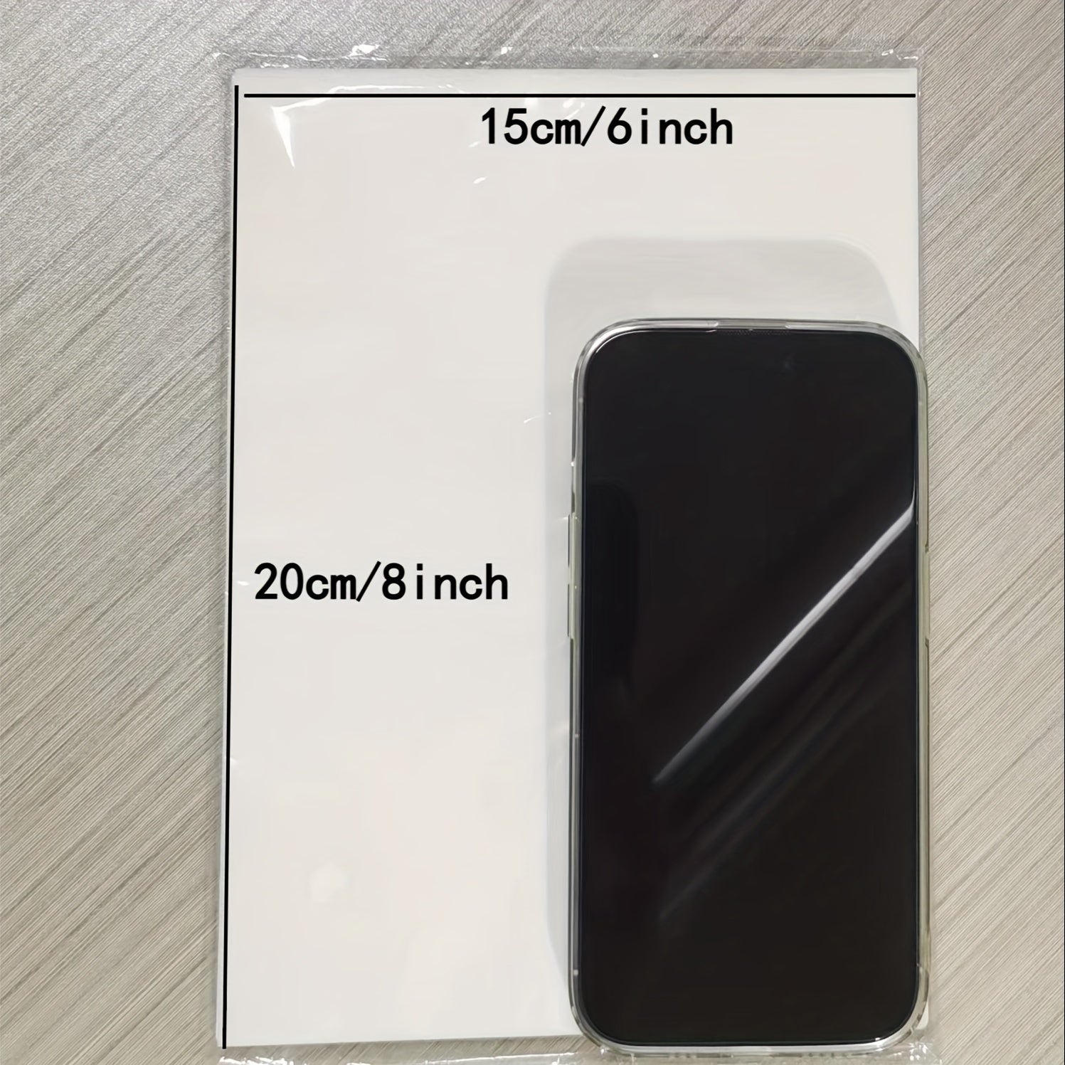 50/100/200 dona yopishmaydigan qog'oz pechka varag'i pishirish uchun 15.24x20.32cm