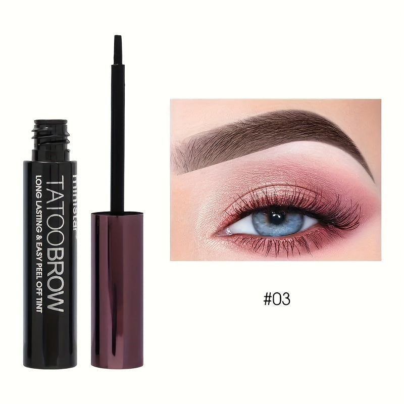 Eyebrow Gel Tint Semi-Permanent Waterproof Transfer-Proof Long-Lasting