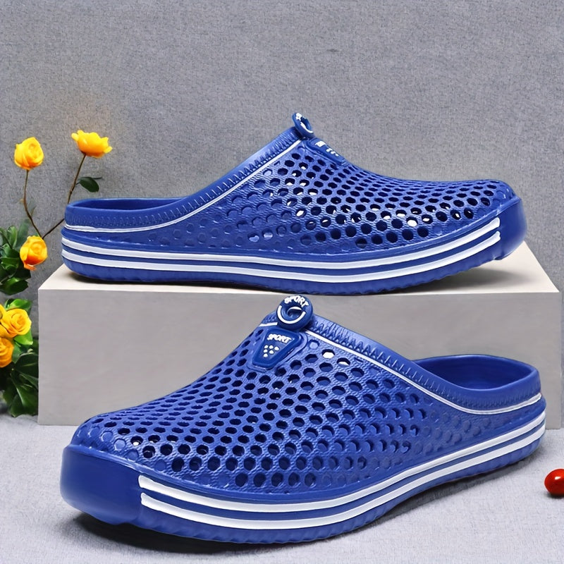 Women's Plastic Clogs with Unique Design for Casual Wear