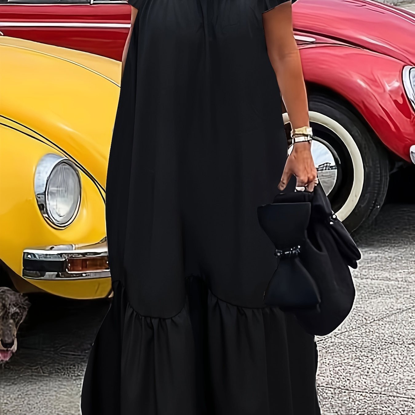 Печатное платье на одно плечо