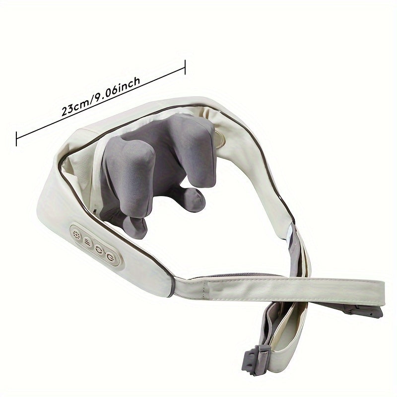 Rechargeable Cordless Electric Massage Pillow for Neck Back Shoulder Heat Kneading