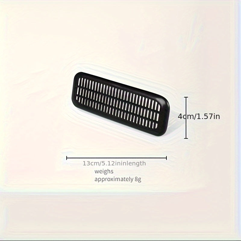 Защитный чехол для заднего сиденья из ABS, 2 шт., для под вентиляцией, против засорения