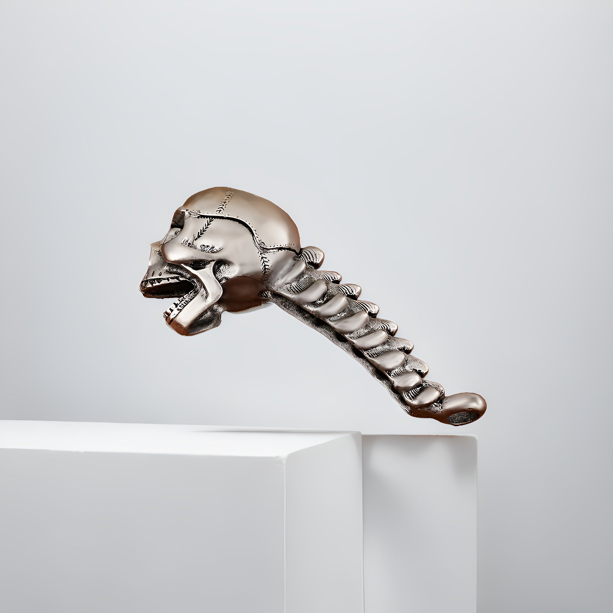 Skull-Shaped Metal Bottle Opener for Beer and Juice Home Restaurant Use