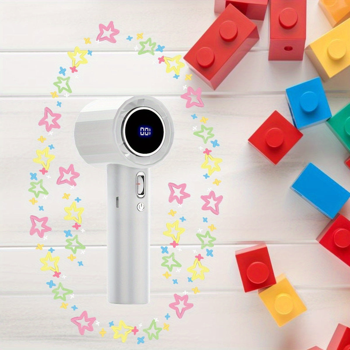 Ручной охлаждающий вентилятор Портативный электрический вентилятор для путешествий и кемпинга Многофункциональные настройки