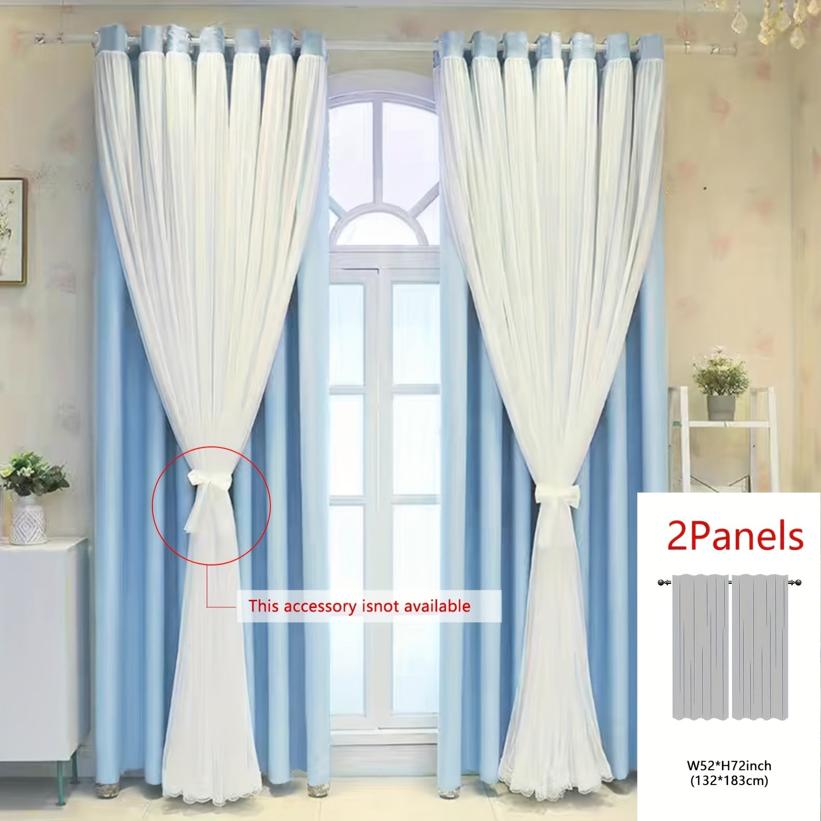 Blackout Curtains Single Panel Black Fabric Modern Simple Noise Reduction for Living Room Bedroom