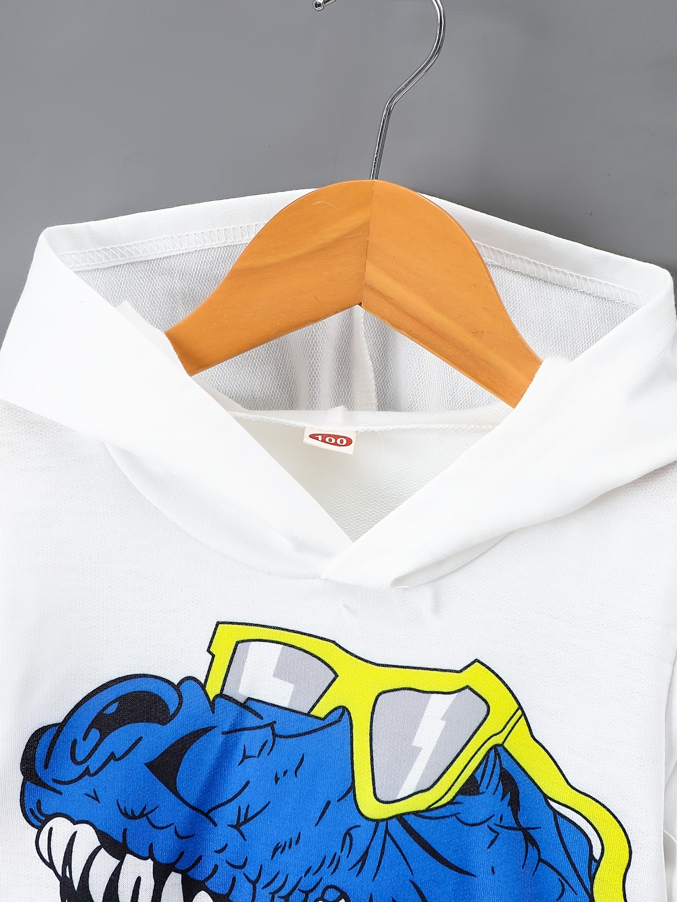 Детский мальчиковый свитшот и спортивный костюм с принтом динозавра, весна-осень, комфортная ткань