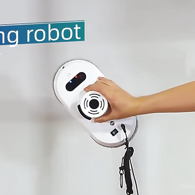 Remote-Controlled Window Cleaning Robot with Gyro Navigation and Collision Avoidance