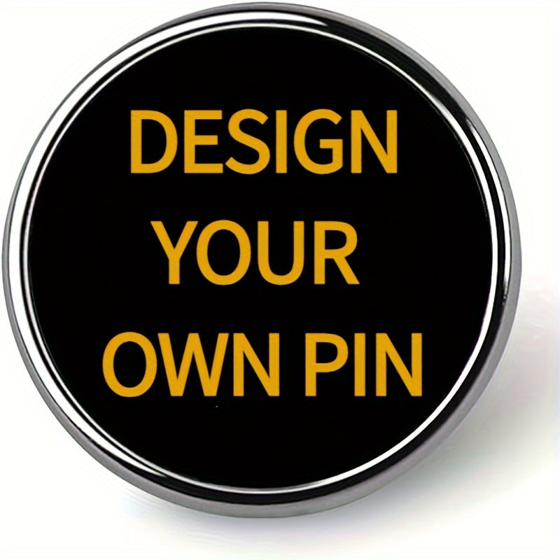 Personalized Enamel Brooches and Badges with Photos for Gifts and Celebrations