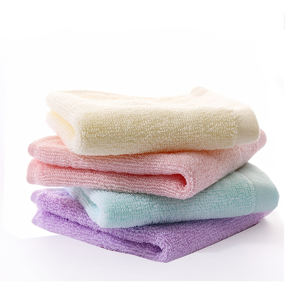 Cotton Washcloths Pack of 1 or 4 for Face and Bathroom Use 24.89cm