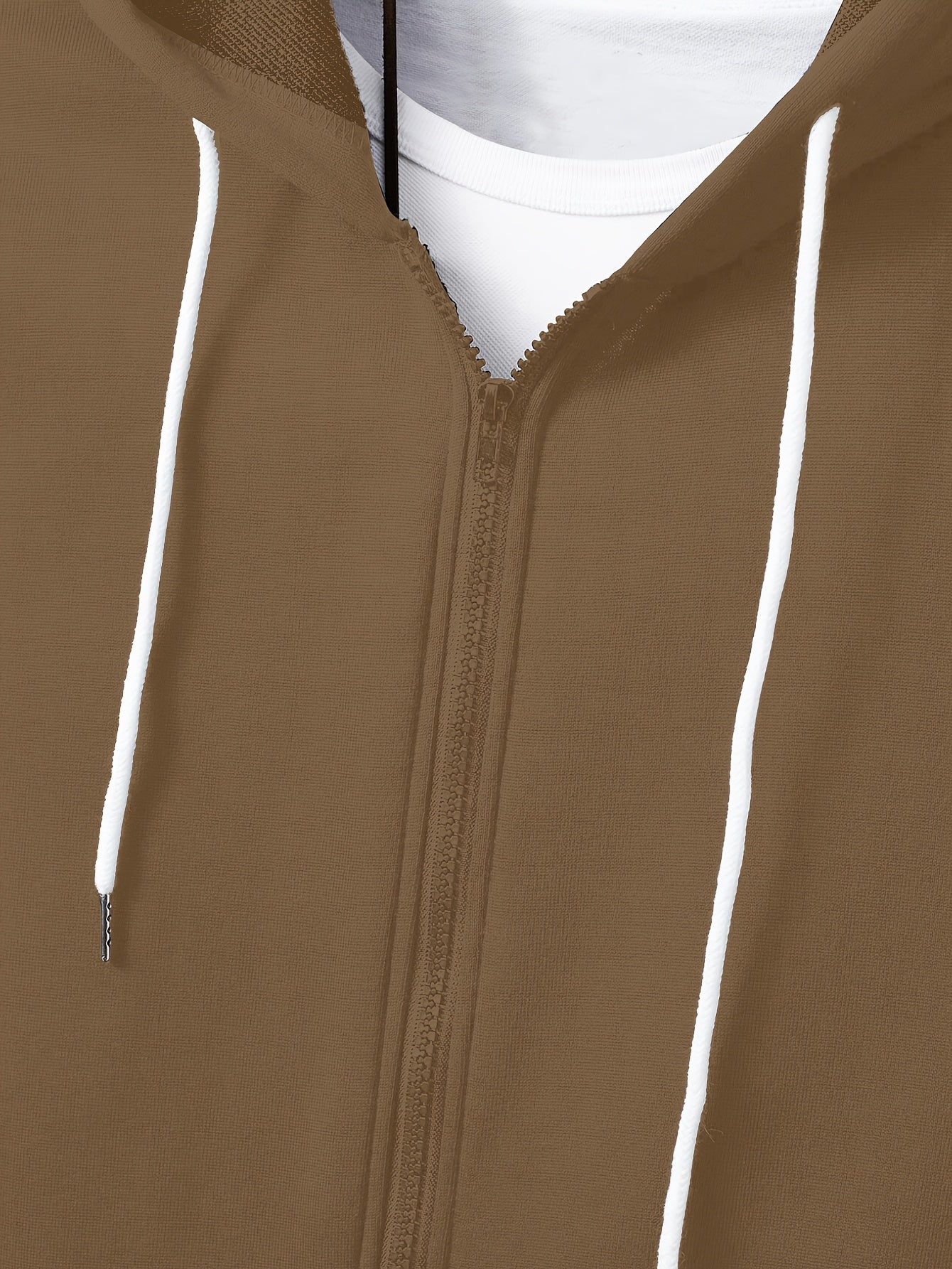 Комплект толстовки и спортивных штанов с капюшоном и однотонным цветом большого размера из 100% полиэстера