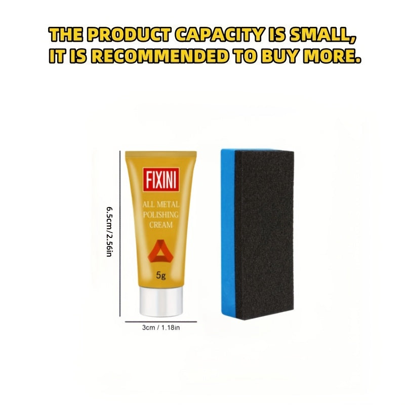 All Metal Polishing Cream 5G Multi-Purpose Rust Remover for Kitchen and RV