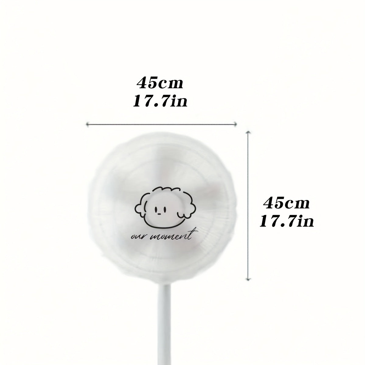 Funda de polvo con diseño de ángel adorable para ventilador eléctrico con impresión "Nuestro momento" Soporte vertical para uso doméstico