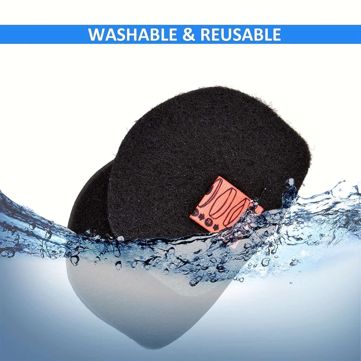 6-Pack Replacement Foam and Felt Filters for Cordless Handheld Vacuum