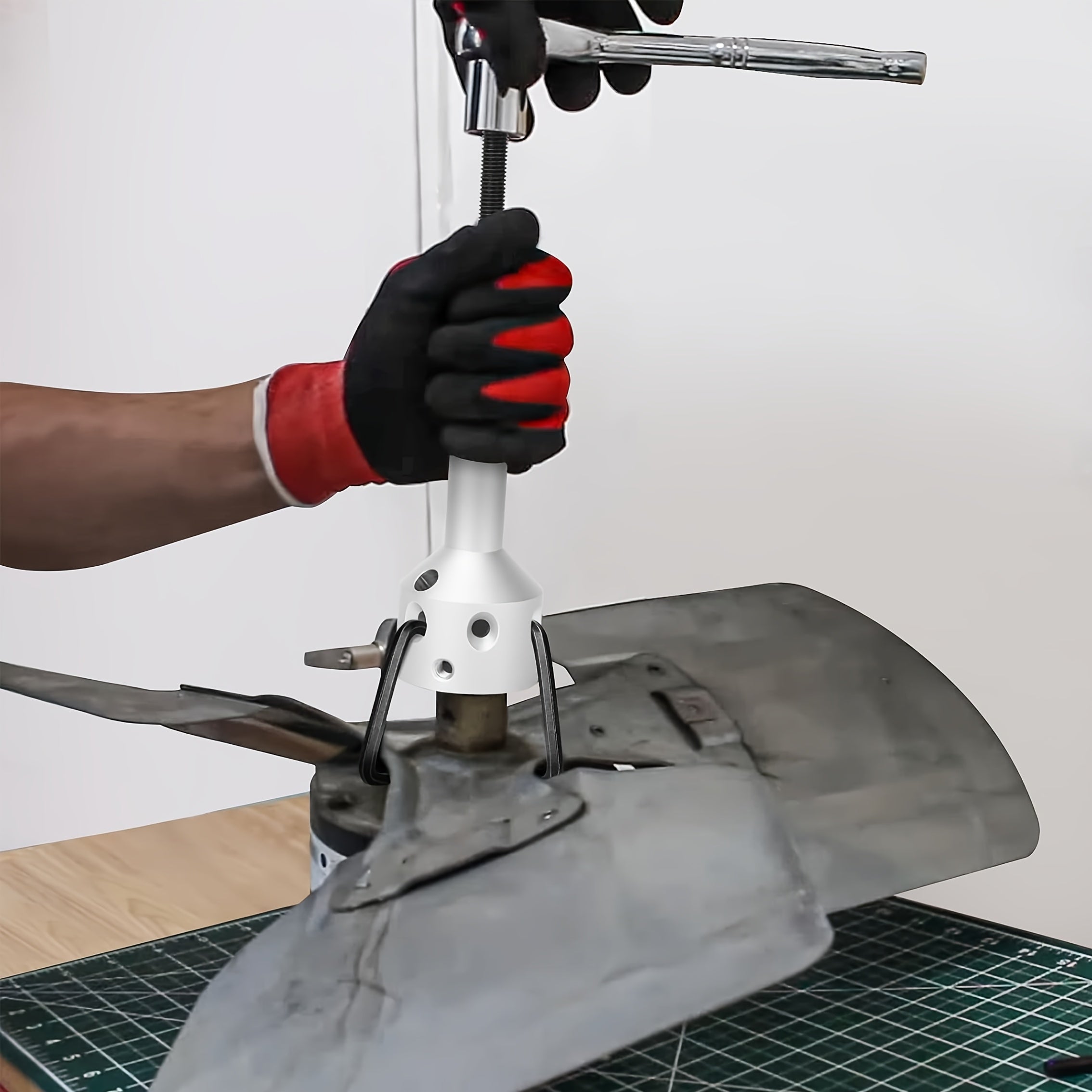 Extractor de cubo de rueda de 5/8 y 1/2 de diámetro, herramienta de reparación automotriz