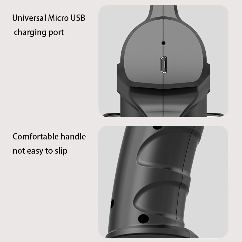 Rechargeable Wireless Spray Gun with Long Spray Distance and Blue Lights for Home Use