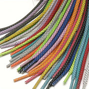 Reflective Shoe Laces for Sneakers Fluorescent High Brightness 2 Pairs